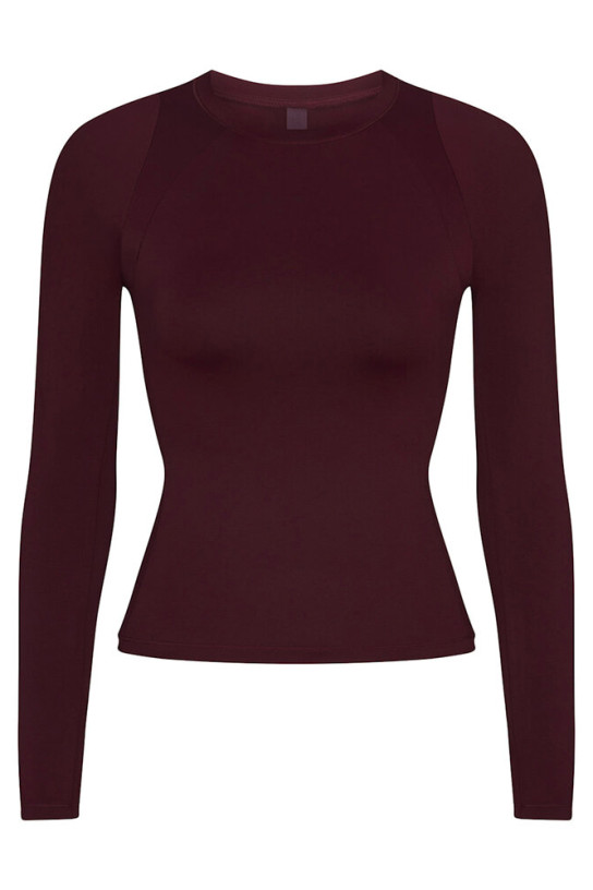 Nike&Skims Airy Long Sleeve Crew Neck Top