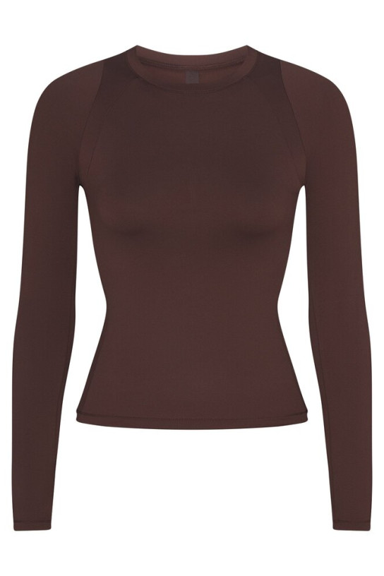 Nike&Skims Airy Long Sleeve Crew Neck Top