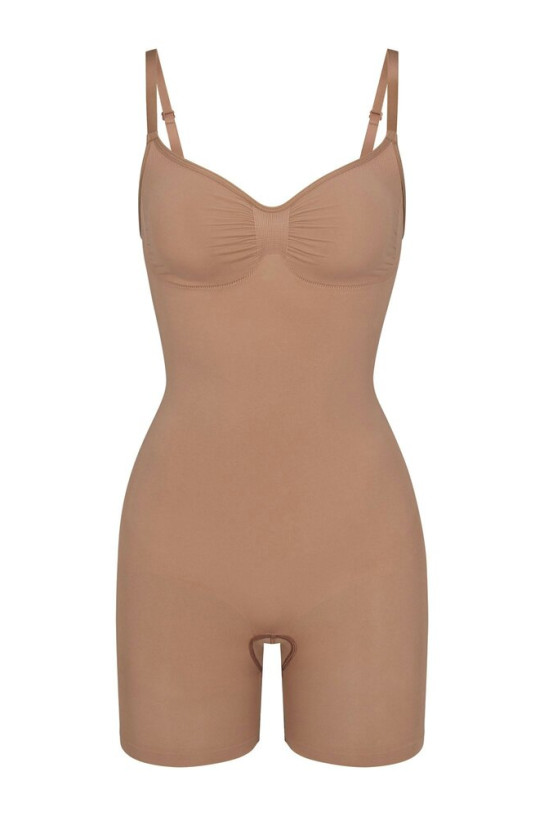 Skims Seamless Sculpt Mid Thigh Bodysuit