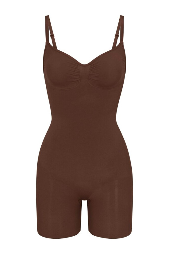Skims Seamless Sculpt Mid Thigh Bodysuit