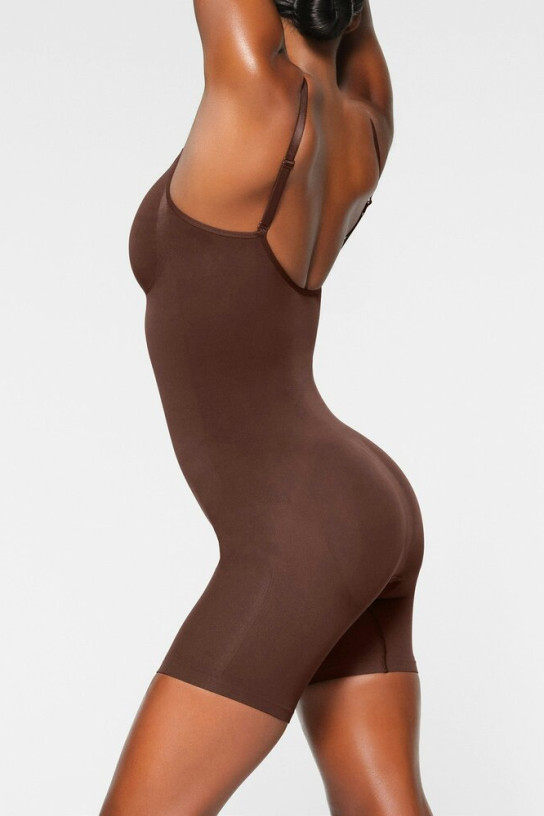 Skims Seamless Sculpt Mid Thigh Bodysuit