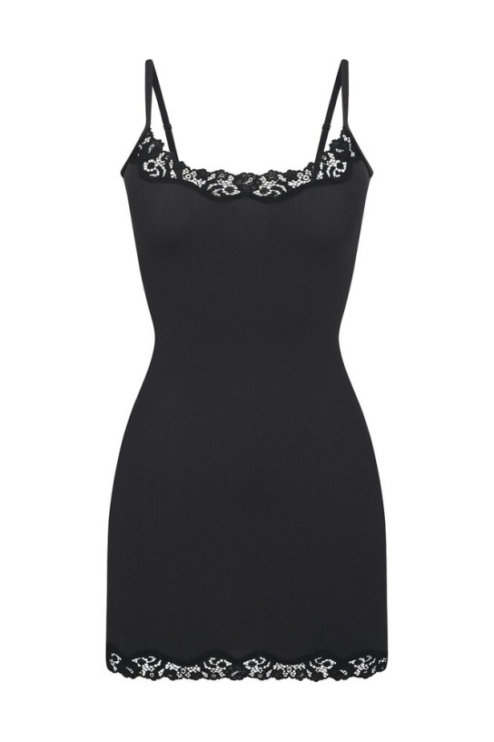 Skims Fits Everybody Lace Slip Dress