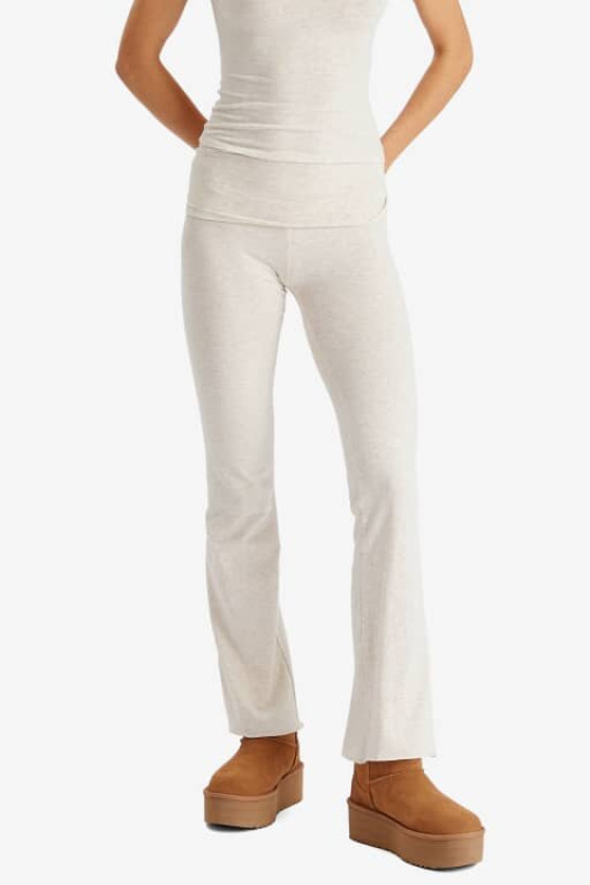 Skims Cotton Jersey Foldover Pant
