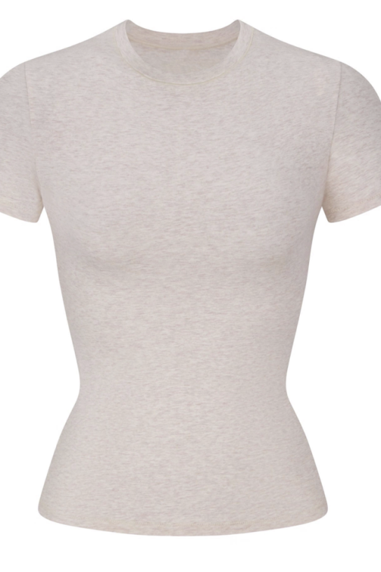 Skims Cotton Jersey T-Shirt