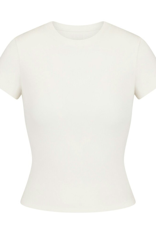 Skims Cotton Rib T-Shirt