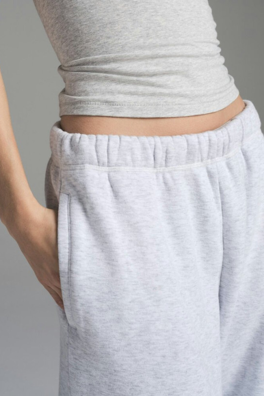 Skims Cotton Fleece Classic Straight Leg Pants