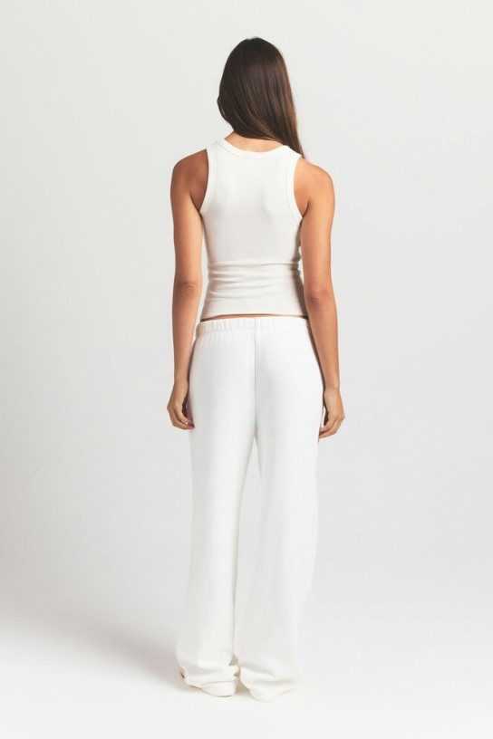 Skims Cotton Fleece Classic Straight Leg Pants