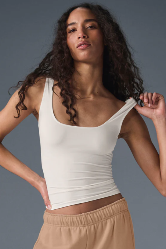 Alo Sheer Glow Tank