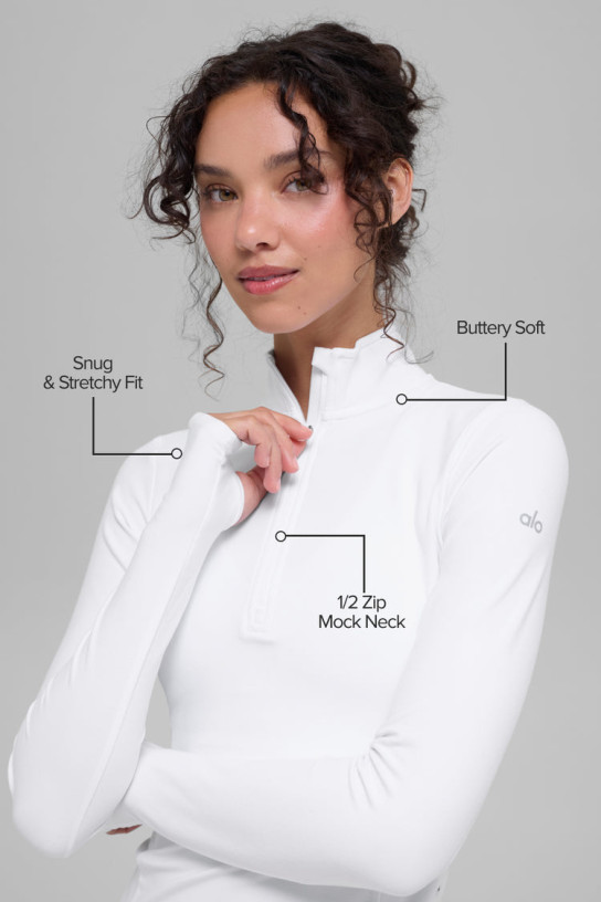 Alo Alosoft 1/2 Zip Rapid Pullover