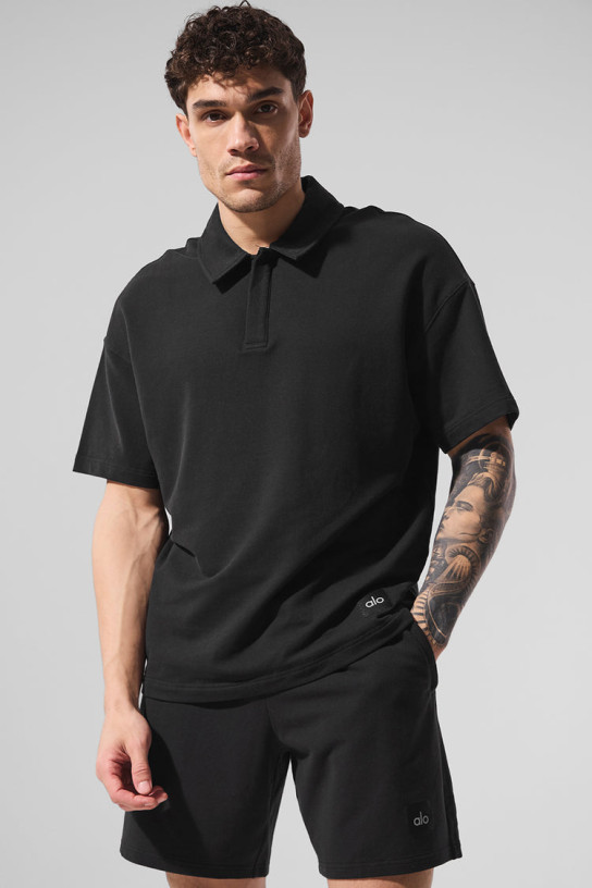 Alo Double Take Short Sleeve Polo (men)
