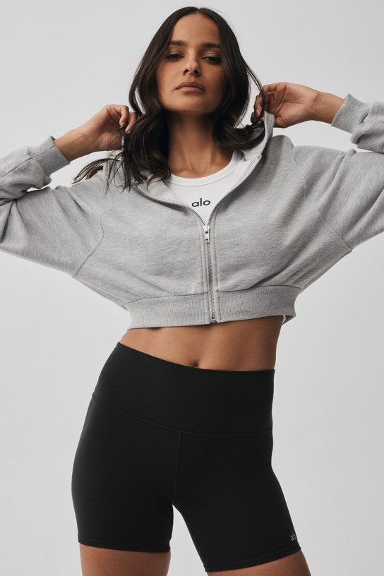 Alo Sweet Escape Zip Up Hoodie