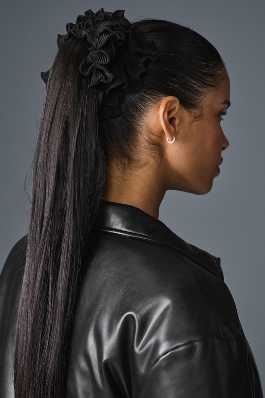 Alo Micro Plisse Oversize Scrunchie